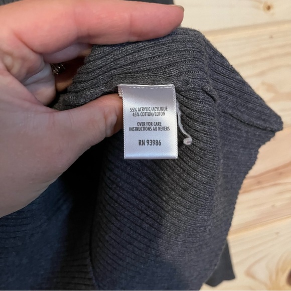 Casual Corner Annex Button Front Sweater - Picture 5 of 5